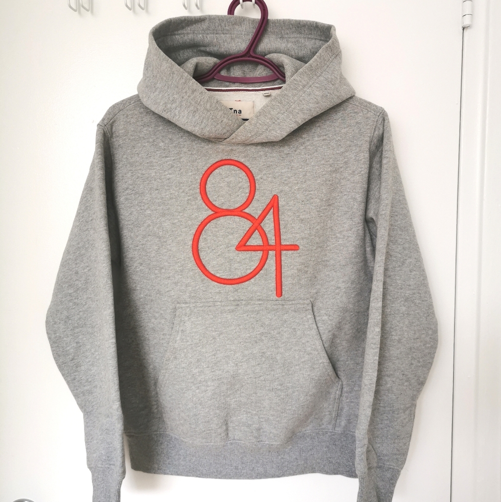 EUC Aritzia TNA Fleece Hoodie/Sweater in Grey XS